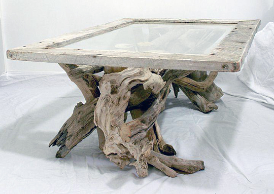 29 Incredible Driftwood Coffee Tables, How To Make A Driftwood Coffee Table Base